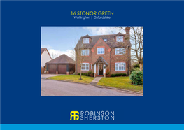 16 STONOR GREEN Watlington | Oxfordshire 16 Stonor Green, Watlington Oxfordshire, OX49 5PT