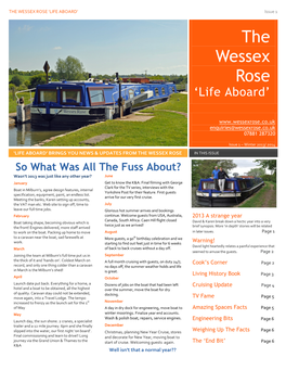 To Open Life Aboard – the Wessex Rose
