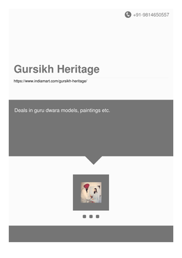 Gursikh Heritage