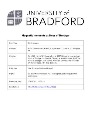 15 Magnetic Moments at Ness of Brodgar
