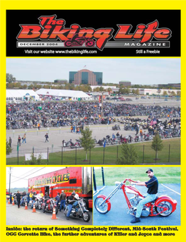 The Return of Something Completely Different, Mid-South Festival, OCC Corvette Bike, the Further Adventures of Killer and Joyce and More