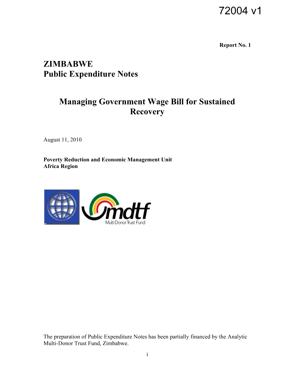 Managing Government Wage Bill for Sustained Recovery