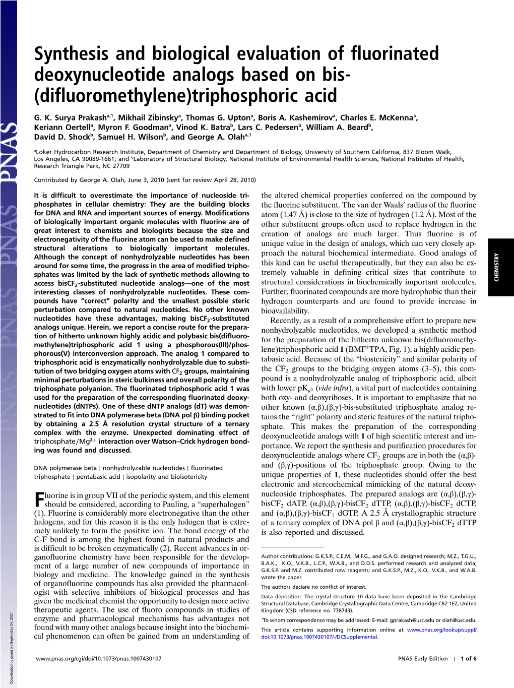(Difluoromethylene)Triphosphoric Acid