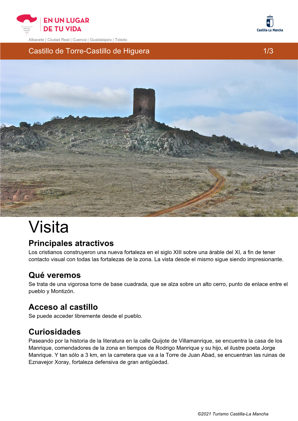Torre De Juan Abad, Se Encuentran Las Ruinas De Eznavejor Xoray, Fortaleza Defensiva De Gran Antigüedad