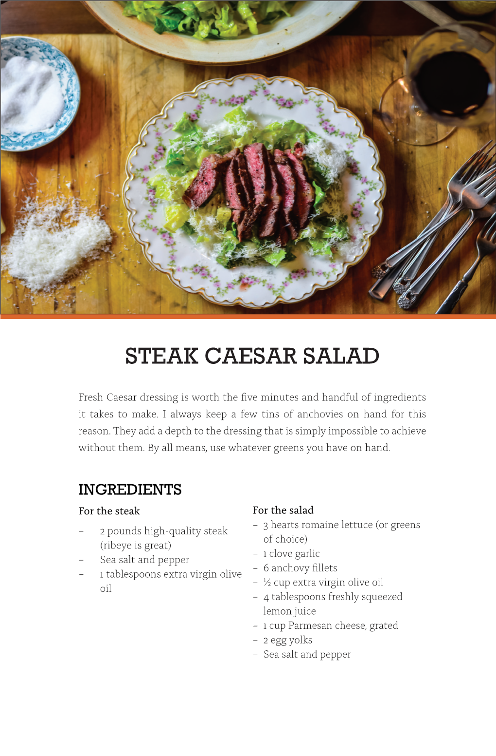 Steak Caesar Salad