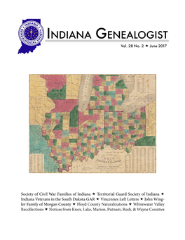 Indiana Genealogist Vol
