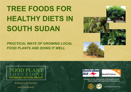 Tree Foods for Healthy Diets in South Sudan