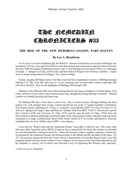 The Nemedian Chroniclers #23, Pp