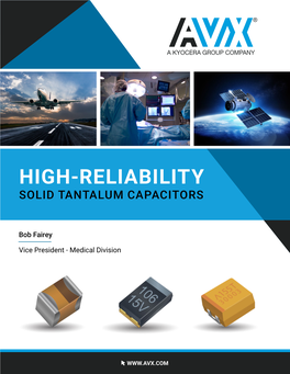 High-Reliability Solid Tantalum Capacitors