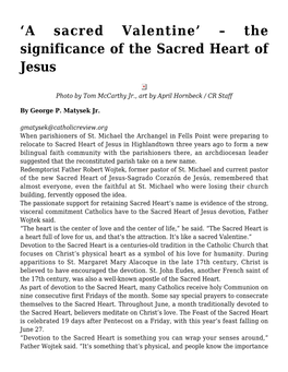 The Significance of the Sacred Heart of Jesus