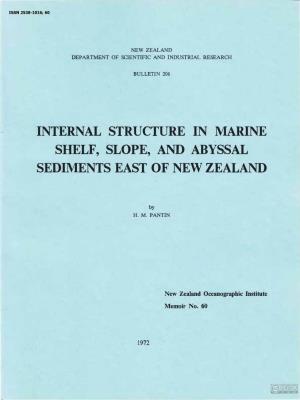 Internal Structure in Marine Shelf, Slope, and Abyssal Sediments East of New Zealand