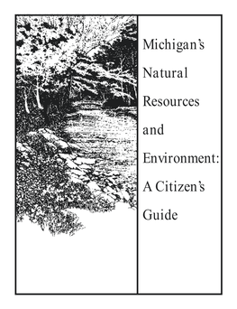 Michigan's Natural Resources and Environment