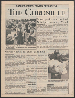 The Chronicle Monday, October27