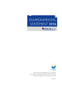 Environmental Statement 2016