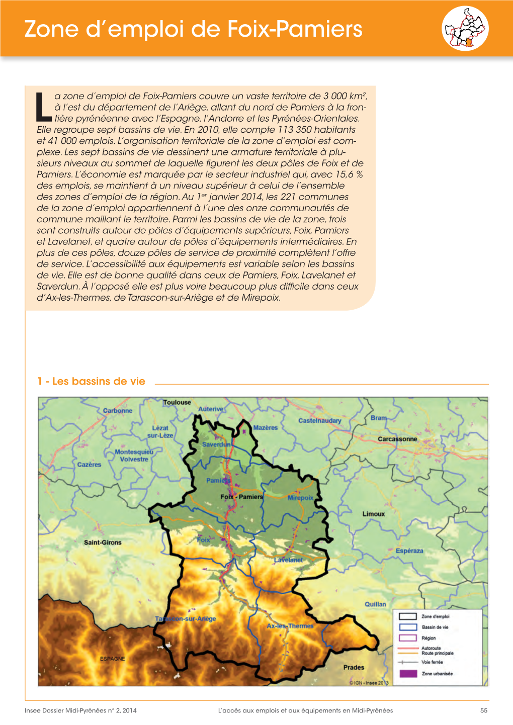 Zone D'emploi De Foix-Pamiers