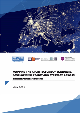 Mapping the Architecture of Economic Development Policy and Strategy Across the Midlands Engine Pan‐Region