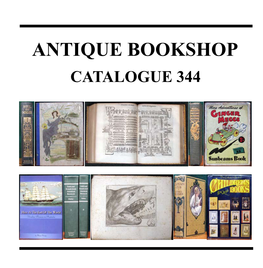 ANTIQUE BOOKSHOP CATALOGUE 344 the Antique Bookshop & Curios