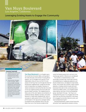Van Nuys Boulevard Los Angeles, California Leveraging Existing Assets to Engage the Community