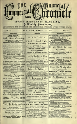 March 18, 1882, Vol. 34, No