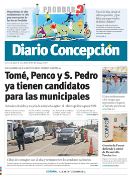 Tomé, Penco Y S. Pedro Ya Tienen Candidatos Para Las Municipales