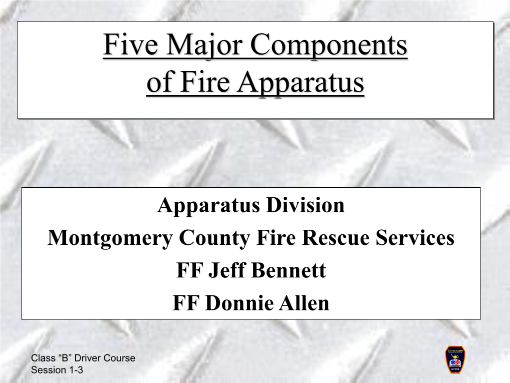 five-major-components-of-fire-apparatus-docslib