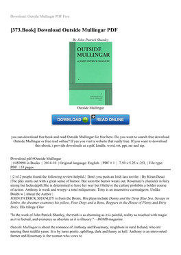 Download Outside Mullingar PDF