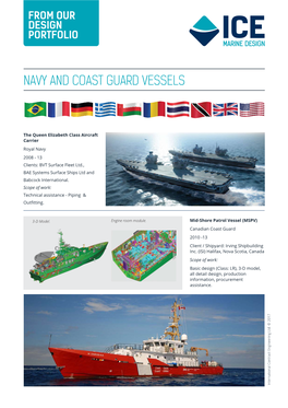 Navy and Coast Guard Vessels