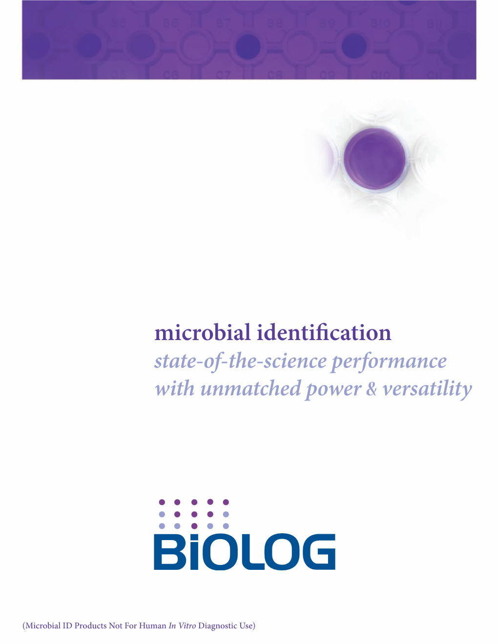 Microbial Identification