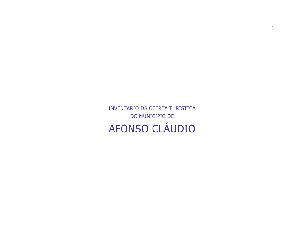 Afonso Cláudio