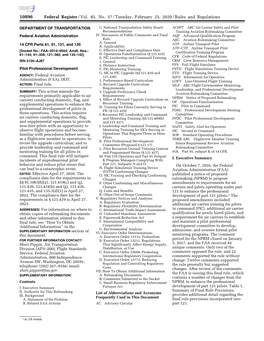 Federal Register/Vol. 85, No. 37/Tuesday, February 25, 2020/Rules and Regulations