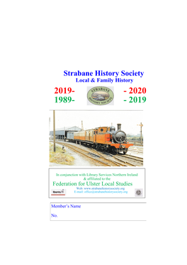 Strabane History Society Website
