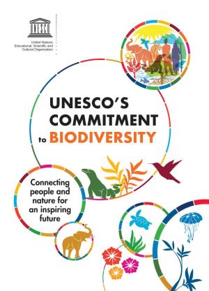 Unesco's Commitment to Biodiversity