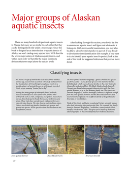 Aquatic Insects in Alaska