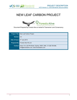 New Leaf Carbon Project