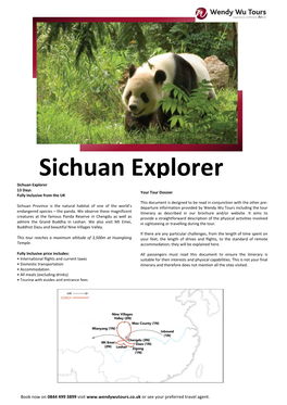 Sichuan Explorer