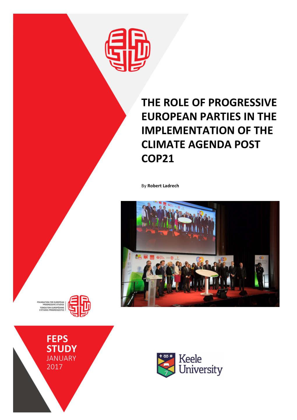 The Role of Progressive European Parties in The