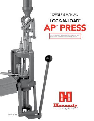 Lock-N-Load® AP Press Mounting Template