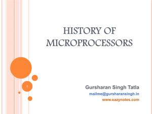 History-Of-Microprocessors.Pdf