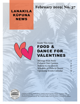 Food & Dance for Valentines