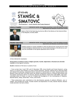 Stanišić & Simatović