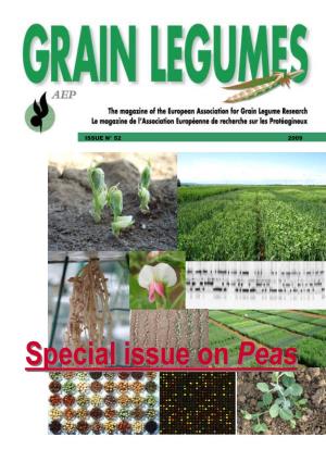 Special Issue on Peas