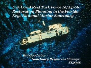 Restoration Planning in the Florida Keys National Marine Sanctuary