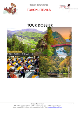 Download Tour Dossier