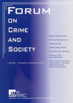 Forum on Crime and Society, Vol. 1, No. 2, December 2001 Concern