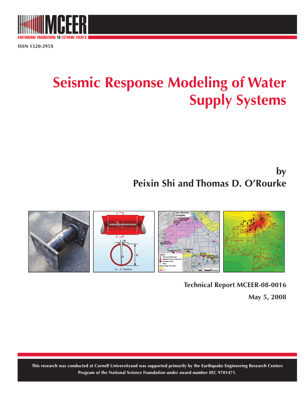 Seismic Response Modeling of Water Supply Systems
