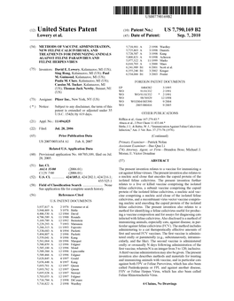 (12) United States Patent (10) Patent No.: US 7,790,169 B2 Lowery Et Al