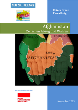 Afghanistan Zwischen Abzug Und Wahlen.Pdf