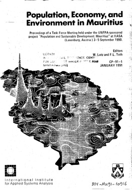 Population, Economy, and Environment in Mauritius