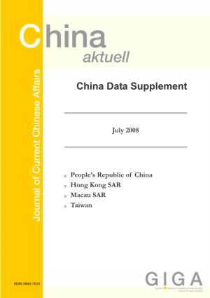 Journal of Current Chinese Affairs