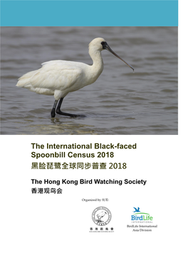 The International Black-Faced Spoonbill Census 2018 黑脸琵鹭全球同步普查 2018